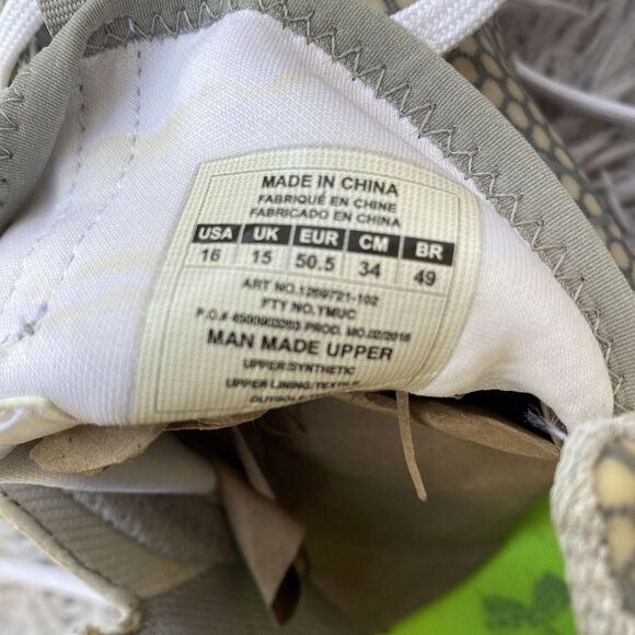 Under Armour UA Nitro Low MC Football Cleats Men’s‎ Size 16 Silver Pre Owned - Picture 14 of 16